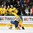 GRAND FORKS, NORTH DAKOTA - APRIL 23: Sweden's Lias Andersson #26 celebrates after scoring a third period goal against Canada during semifinal round action at the 2016 IIHF Ice Hockey U18 World Championship. (Photo by Minas Panagiotakis/HHOF-IIHF Images)

